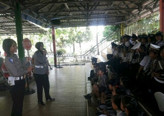  Ajarkan Tertib Berlalu Lintas Sejak Dini, Puluhan Anak Kunjungi Taman Lalu Lintas 