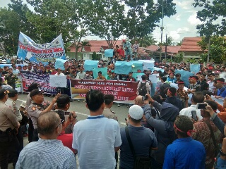 Aksi Demo Aliansi Masyarakat Bengkalis Diragukan, ini Bantahan Korlapnya