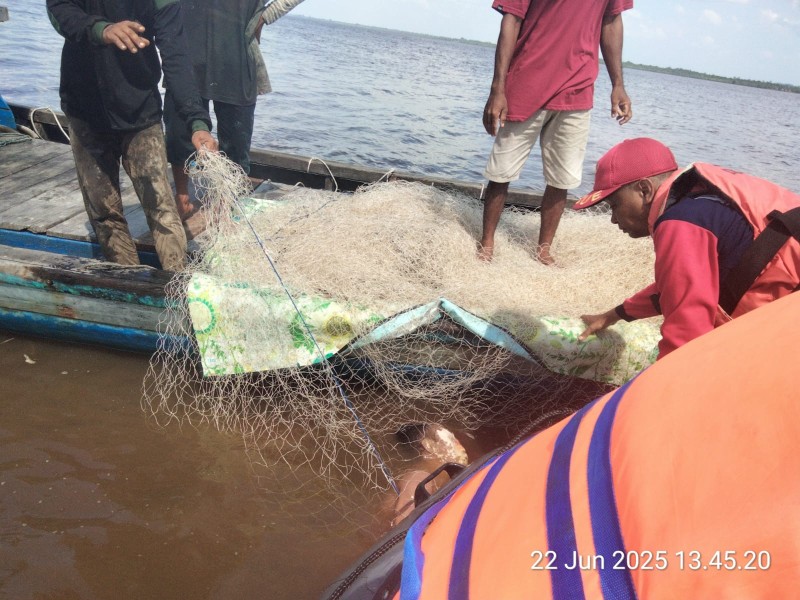 Tim SAR Gabungan Temukan Jasad Warga Bengkalis yang Hilang Terjatuh dari Sampan di Sungai Kembung Dalam