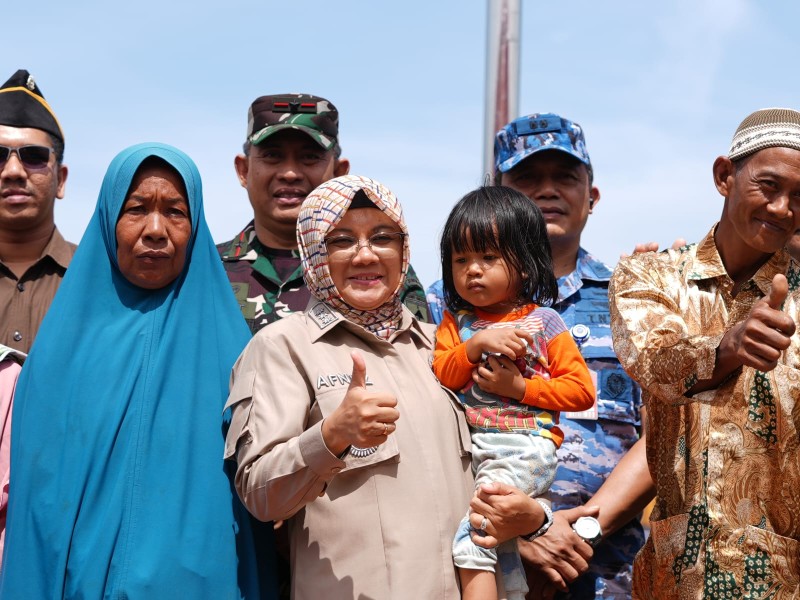 Bupati Siak Afni: TMMD Mampu Sentuh Pembangunan hingga Pelosok Kampung