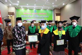 Bupati Siak Hadiri Sidang Senat Terbuka Wisuda S1 STAI Sultan Syarif Hasyim