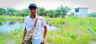 Limbah PT PAS Diduga Aliri Kanal Perkebunan Milik Warga 