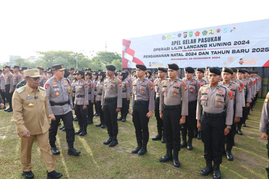 Ops Lilin Lancang Kuning Perayaan Nataru Dimulai, Ini Kata Kapolda Riau