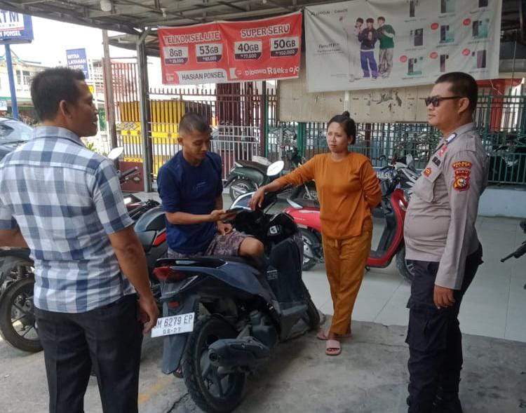 Pasca Pilkada Polsek Kandis Lakukan Cooling Sistem Dengan Patroli Dialogis