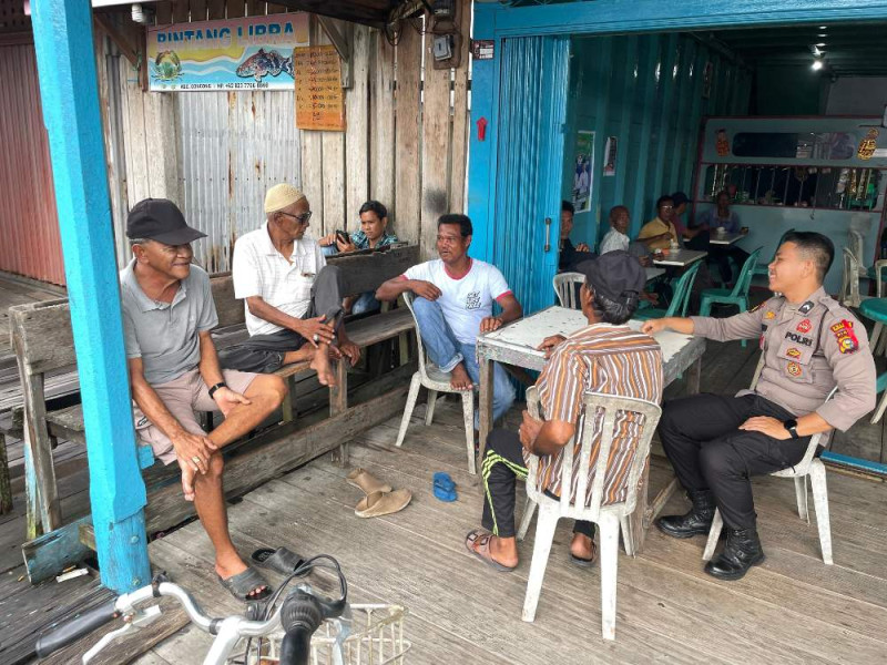 Polisi Minta Masyarakat Kelurahan Concong Luar Berbondong-bondong Datang ke TPS