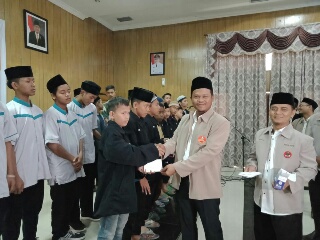 Usai Pelantikan, Pengurus Pemuda Muhammadiyah Santuni Puluhan Anak Yatim 