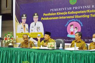Di Riau, Kabupaten Siak Terbaik dalam Penanganan Stunting