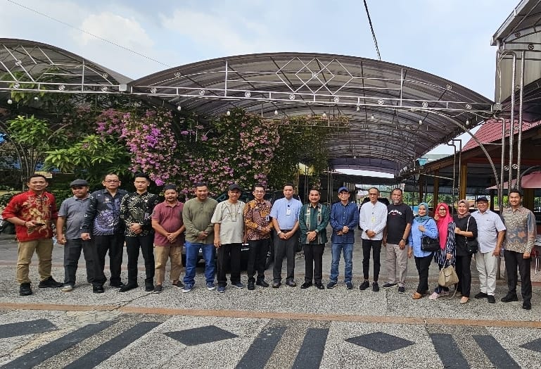 Perkuat Hubungan Kerja Sama, Kakanim Kelas 1 Pekanbaru Silaturahmi dengan Jajaran Pengurus PWI Riau