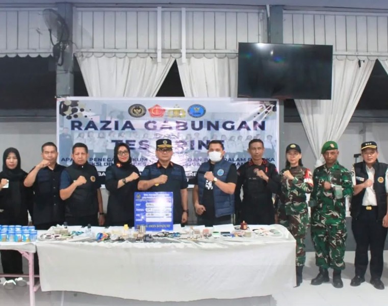 Razia Mendadak di Lapas Perempuan Pekanbaru, Kakanwil Ditjenpas Riau Turun Langsung dan Gelar Tes Urine