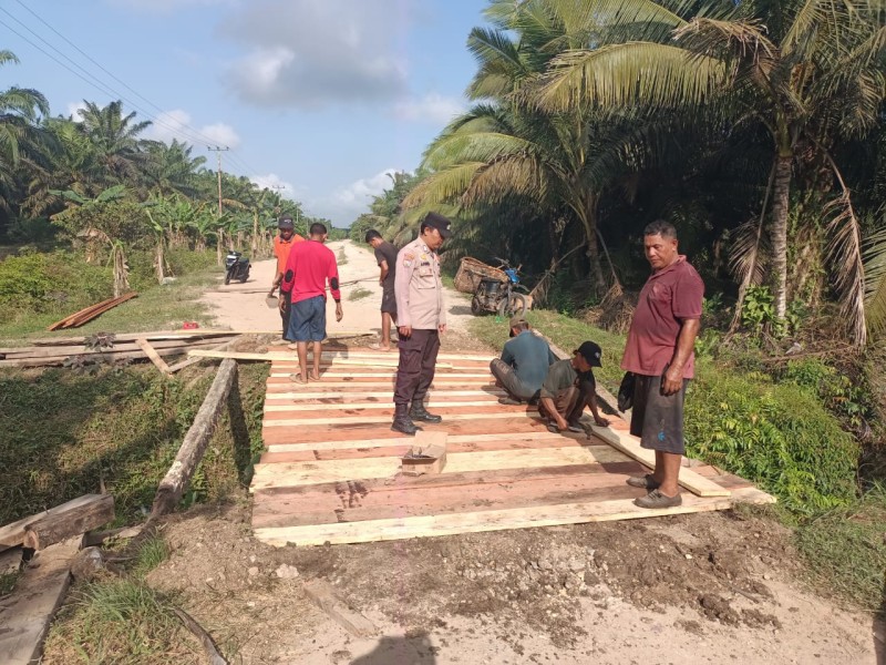 Jembatan Merah Putih Presisi Tahap II Dibangun, Akses Warga Bengkalis Kian Terbuka