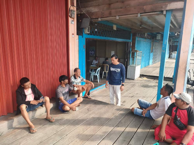 Ini Pesan Polsek Concong Wujudkan Pilkada Damai saat Sambangi Masyarakat Desa Concong Dalam