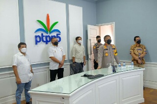 Polda Riau Siap Perkuat Pengamanan Produksi PTPN V
