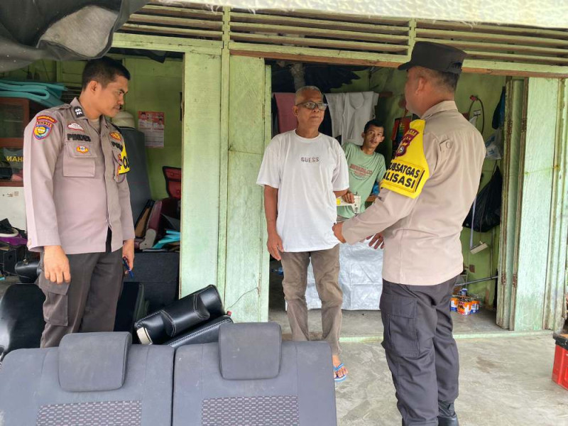 Subsatgas Binmas Polres Kuansing Gelar Cooling System Wujudkan Pilkada Damai 2024