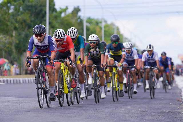 Karena Lintasan Tak Menanjak, Ciri Tour De Siak Pembalap Wajib Sprinter
