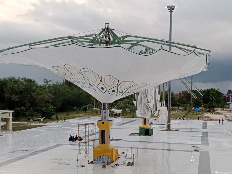 Penyelidikan Proyek Elektrik Masjid Agung An-nur Pekanbaru Hampir Rampung, Tunggu Tim Ahli Turun Lapangan