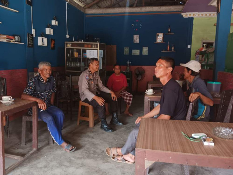 Polsek Tembilahan Hulu Tekankan Masyarakat Jaga Persatuan Meski Berbeda Pilihan Pilkada 2024