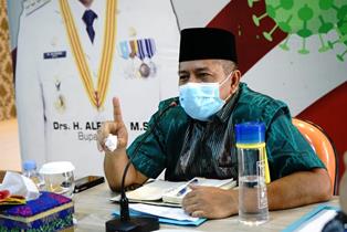 Bupati Koordinasikan Kebutuhan Dasar Masyarakat Bersama PLN, Pertamina, & Bulog