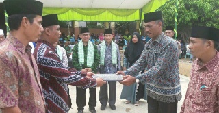 Bupati H. Mursini Ajak Tingkatkan Mutu Pendidikan dan Pembagunan Masjid