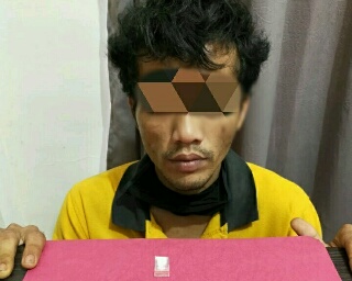 Sat Natkoba Polres Siak Kembali Menangkap Pengedar Narkotika Jenis Sabu di Kecamatan Tualang