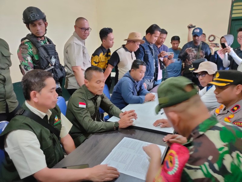Dihadiri Jampidmil, Pengelolaan Lahan di Desa Kepaujaya Temukan Titik Terang