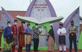 Kampung Gabung Makmur Juara Umum MTQ ke XII Tingkat Kecamatan, ini Harapan Wabup Siak