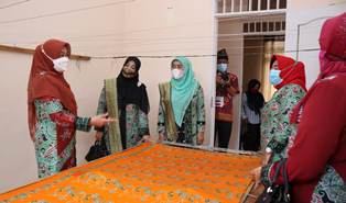 Stan Dekranasda Siak Diserbu Pengunjung