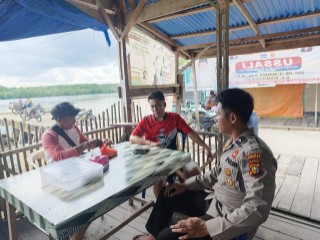 Polsek Teluk Belengkong Minta Masyarakat Jaga Ketertiban Pilkada 2024