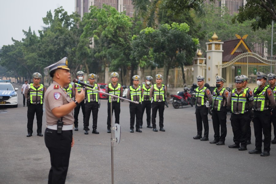 Operasi Patuh Lancang Kuning Dimulai, Pengendara Lawan Arus hingga Knalpot Brong Jadi Sasaran