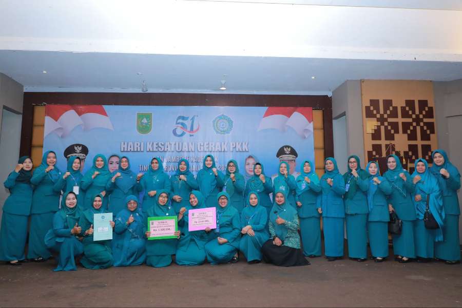 Tim Penggerak PKK Kabupaten Siak Ikuti Ikuti HKG dan Jambore