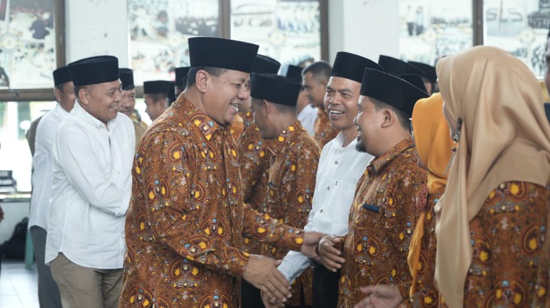 Lantik Pengurus AGPAII  Kuansing, Bupati Tampung Aspirasi Guru PAI