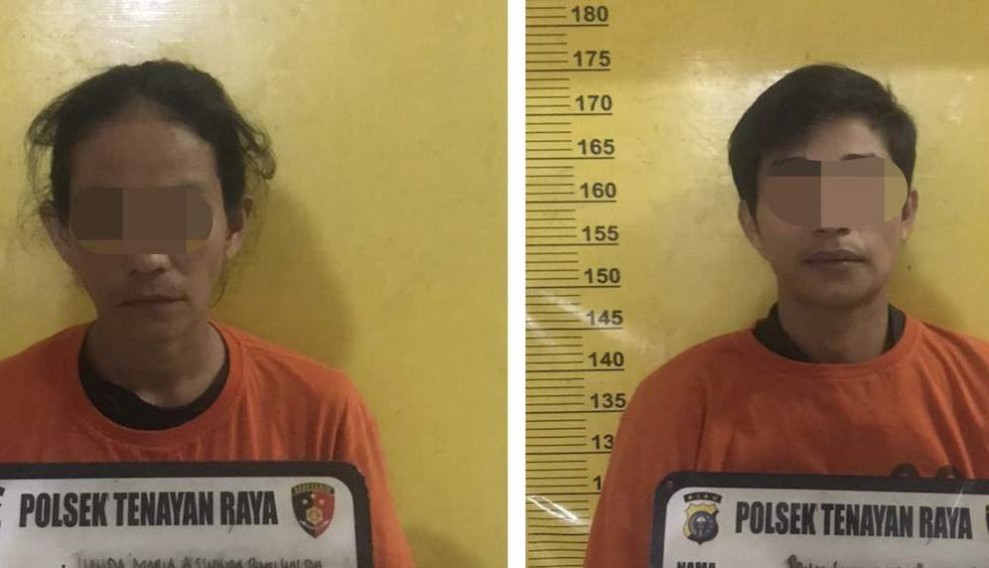 Sepasang Kekasih di Pekanbaru Tilep Motor Tetangga, Hasil Penjualan Untuk Hura-hura