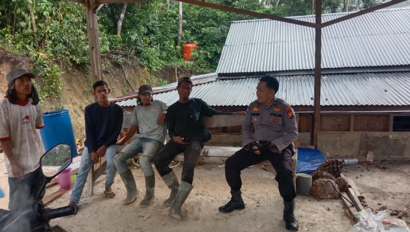 Polsek Rokan IV Koto Ajak Masyarakat Wujudkan Pilkada Damai 2024