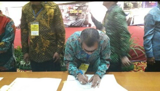 Badan Geologi Pusat Serahkan Aset Kepada Pemerintah Kabupaten Kuantan Singingi