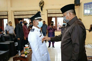 Bupati Siak Lantik Penghulu Merempan Hulu