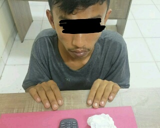 Polres Siak Berhasil Amankan Satu Orang Pengedar Sabu