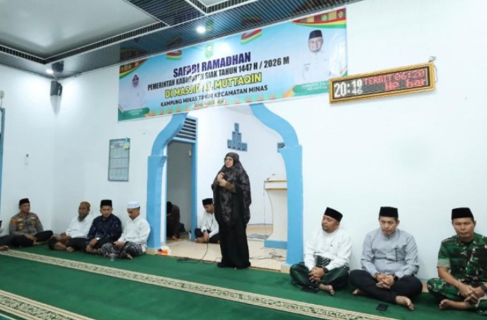 Safari Ramadhan di Minas Timur, Bupati Siak Tegaskan Kesetiaan Bersama Masyarakat