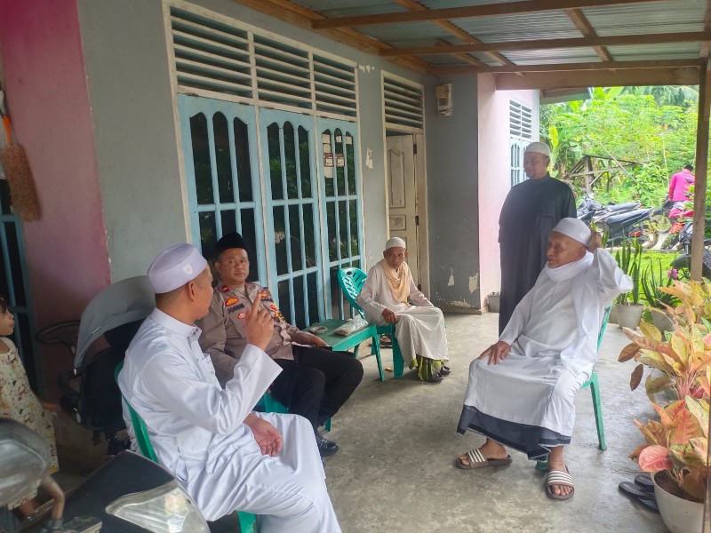 Colling System Pilkada 2024 Bersama Tokoh Masyarakat, Begini Pesan Kapolsek Rambah Hilir