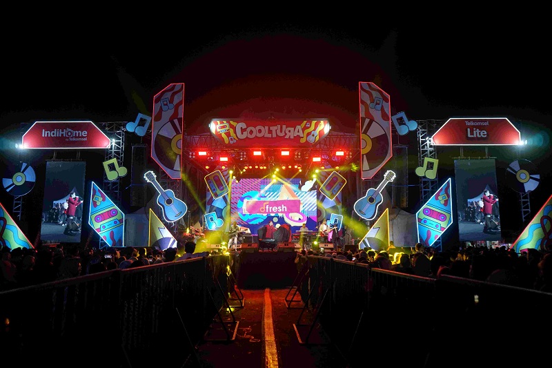 Kolaborasi Telkomsel IndiHome dan Cooltura, Hadirkan Gelaran Festival Musik dan Budaya di Enam Kota Indonesia