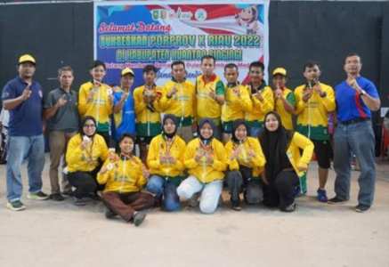 Kontingen Pekanbaru Juara Umum di Cabor Tenis Meja