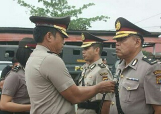 Kapolres Inhil Pimpin Sertijab sejumlah Pejabat