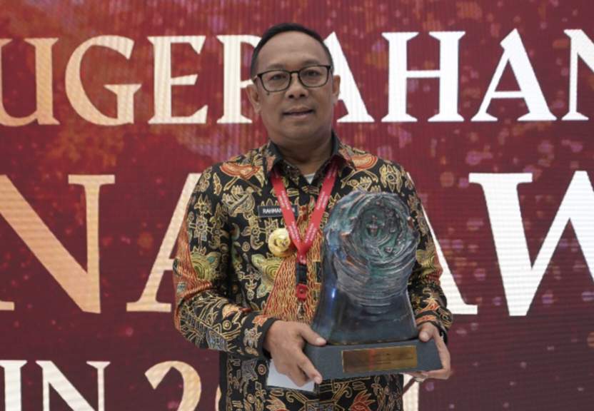 Pemprov Riau Dianugerahi Penghargaan Paritrana Award 2024 Provinsi Terbaik Coverage Zona Sumatera