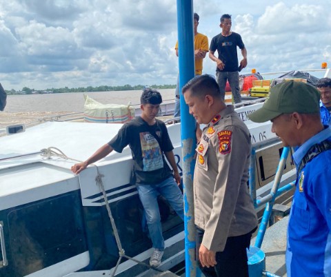 Jelang Pilkada, Polsek Kawasan Pelabuhan Tembilahan Minta Masyarakat Datang ke TPS