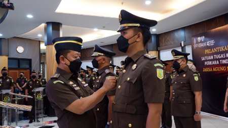 Jampidsus Kejagung Lantik 27 Anggota Satgassus