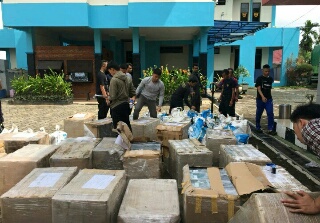 Polres Inhil Serahkan Kasus Kepabeanan Ke KPPBC