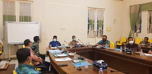 Pemkab Siak & Pemprov Riau Gelar Rakor Virtual Penegakan Hukum Protokol Kesehatan