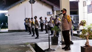 Antisipasi Penyebaran Covid-19 Selama Libur Panjang, Polres Siak Gelar Operasi Yustisi Bersekala Besar
