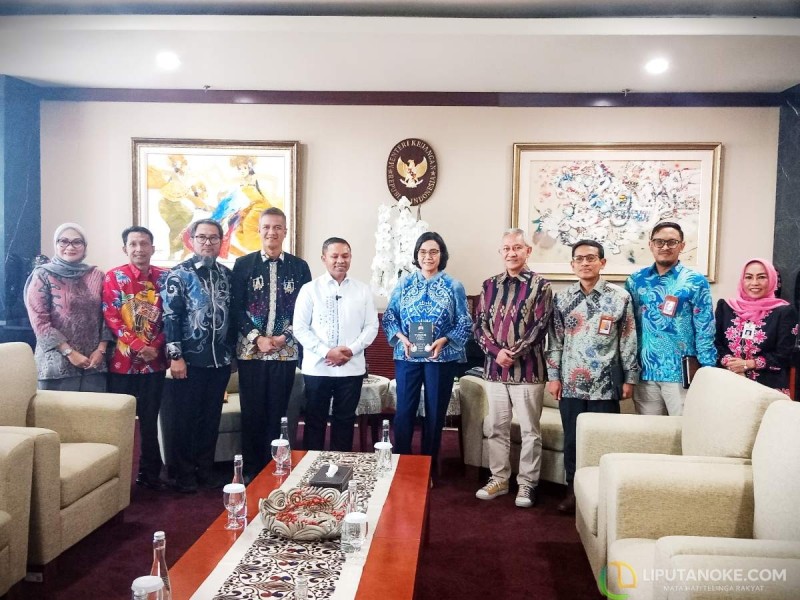 Temui Menkeu Sri Mulyani, Gubri Wahid Bahas Tunda Bayar dan Kondisi Fiskal