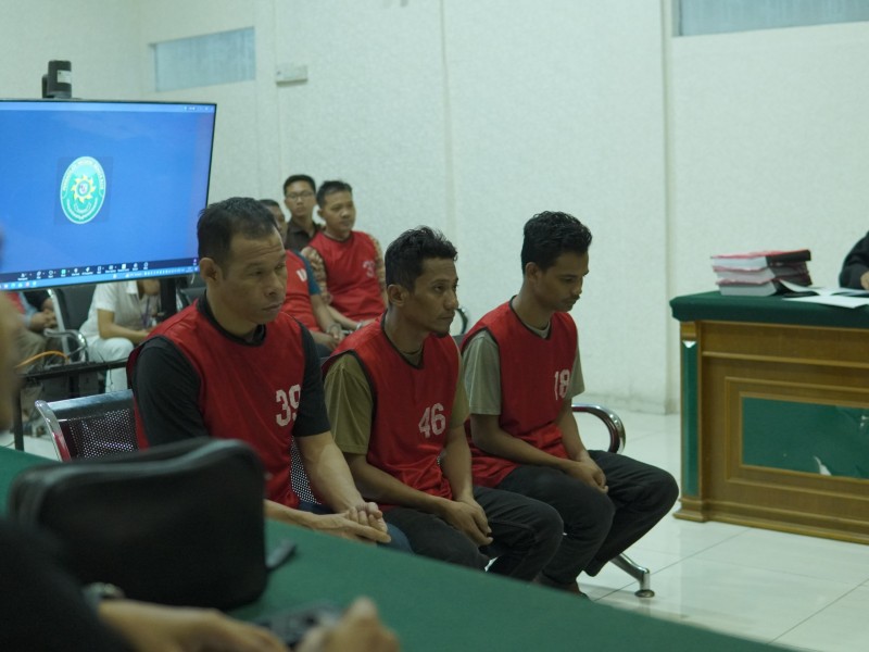 Jaksa Tuntut Hukuman Mati Tiga Terdakwa Kasus Sabu 87,6 Kg dan Puluhan Ribu Ekstasi