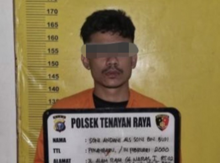 Belum Lama Bebas dari Penjara, Pemuda di Pekanbaru Ini Kembali Diamankan Polisi
