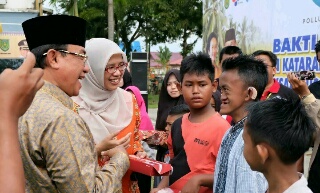 Operasi Katarak dan Bibir Sumbing Gratis, Bupati Inhil Anjurkan Peserta Senantiasa Bersyukur
